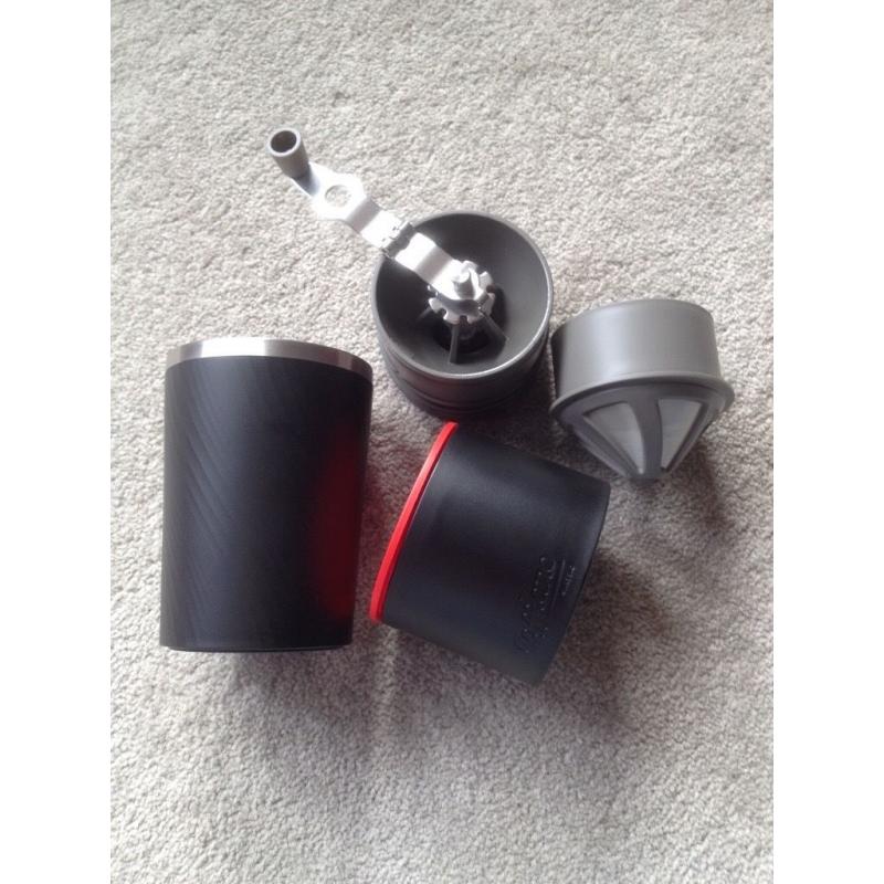 Coffee cup - portable all in one grinder/ filter / cup