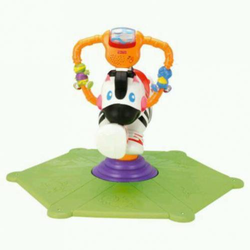 Bounce and spin zebra