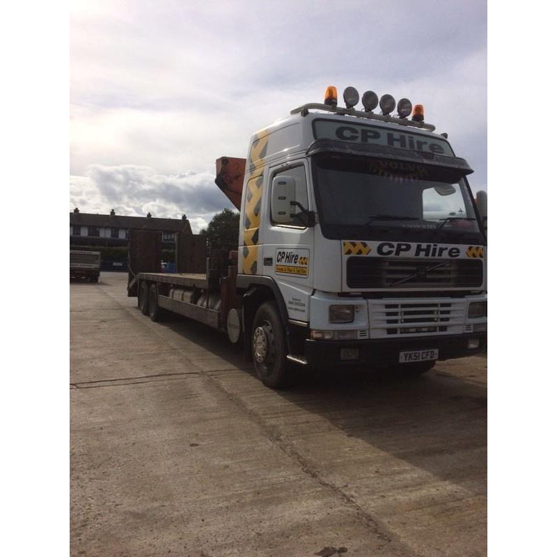 2001 volvo fm7 290 6 wheeler beavertail