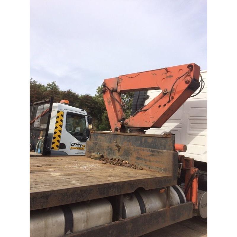 2001 volvo fm7 290 6 wheeler beavertail