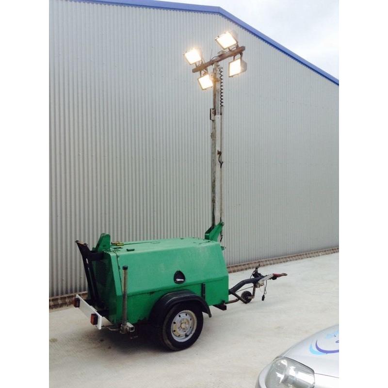 Lighting tower fast tow