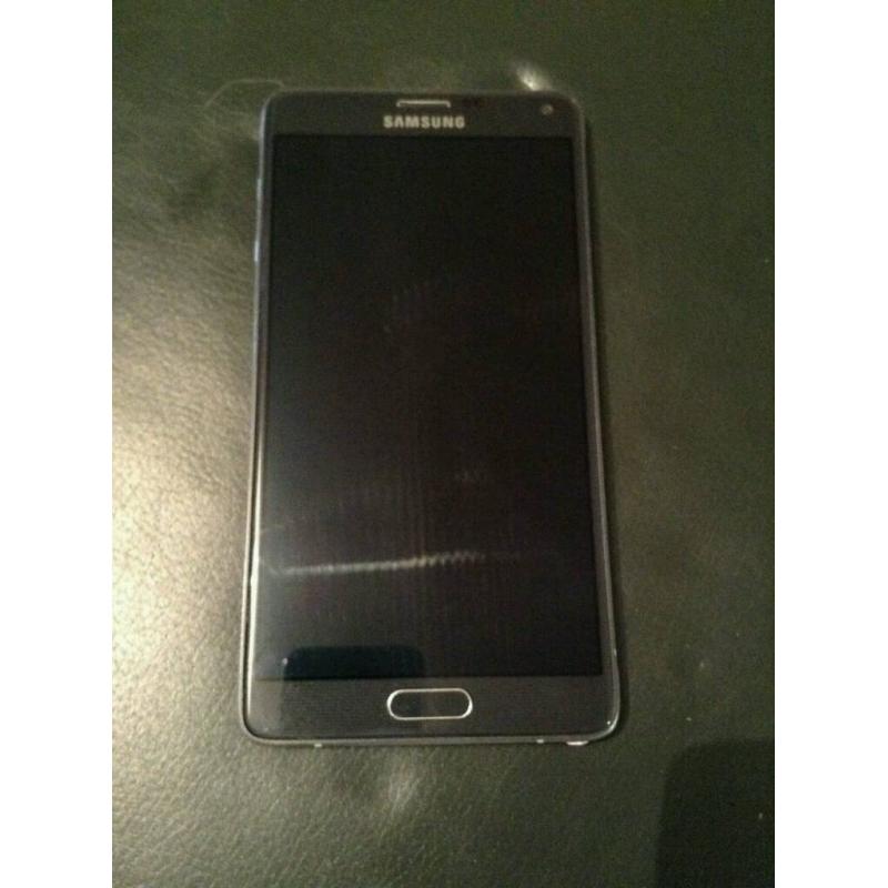 Samsung Galaxy Note 4 Black - UNLOCKED - PERFECT WORKING ORDER