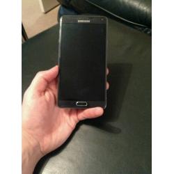 Samsung Galaxy Note 4 Black - UNLOCKED - PERFECT WORKING ORDER