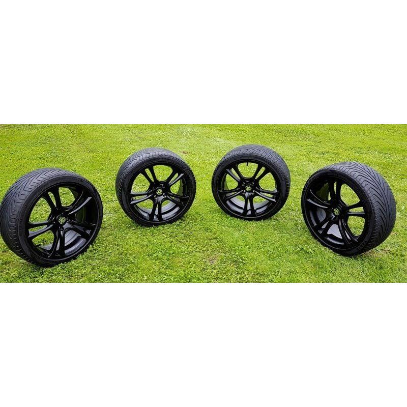 17" ALLOY WHEELS - 4x100 VAUXHALL RENAULT MG MINI VW ROVER MAZDA HONDA TOYOTA DAEWOO SEAT - 235 ONO