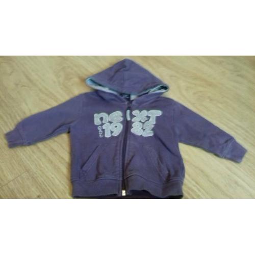Next 6-9 m hoodie