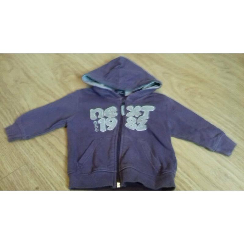 Next 6-9 m hoodie