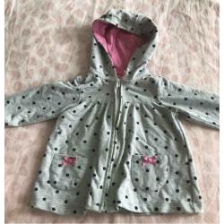 6-9 months Grey spot hoody