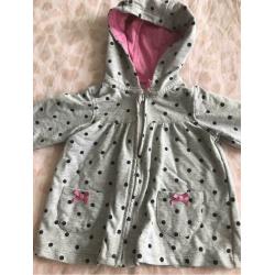 6-9 months Grey spot hoody