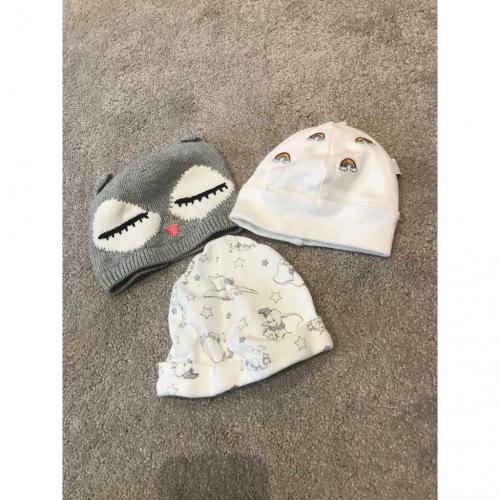 Baby hats 0-3 months