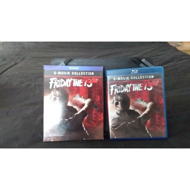 FRIDAY THE 13TH 8 MOVIE COLLECTION BLU RAY