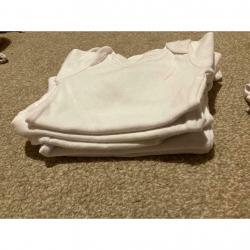 Baby vest newborn to 3 months (25 vests) short and long sleeves bundle