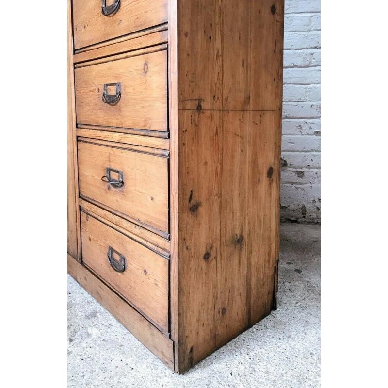 Large 19th Century Antique Pine Cabinet / Pantry / Laundry RUSTIC TRADITIONAL