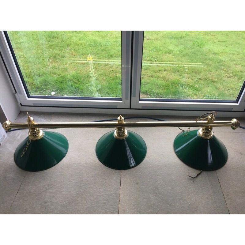 Pool table lights