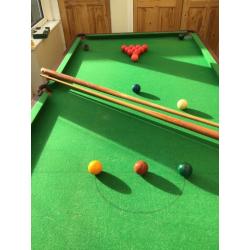 Snooker table