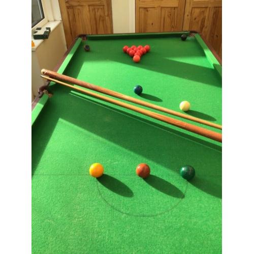 Snooker table