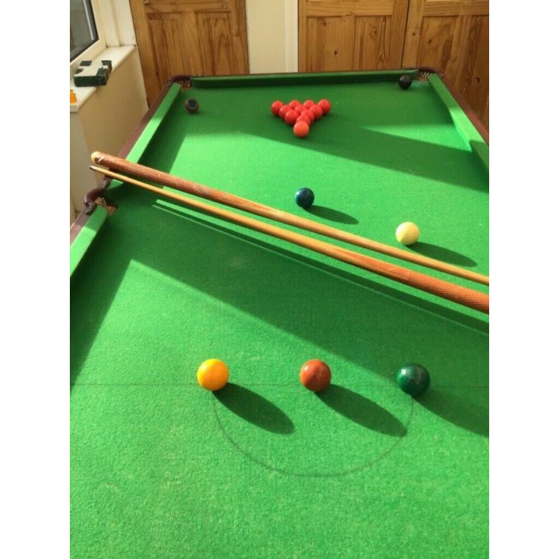 Snooker table