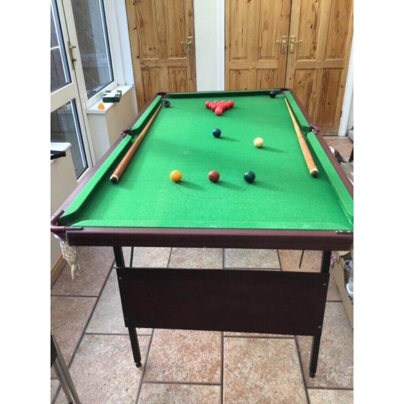 Snooker table