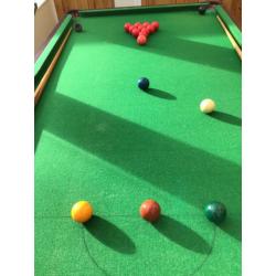 Snooker table