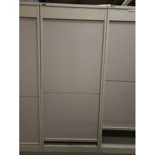 Silverline Cabinet Cupboard Tambour Slider Rollers Large 2.2m height 2200mm 4 shelfs included