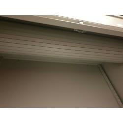 Silverline Cabinet Cupboard Tambour Slider Rollers Large 2.2m height 2200mm 4 shelfs included