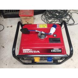 Honda generator