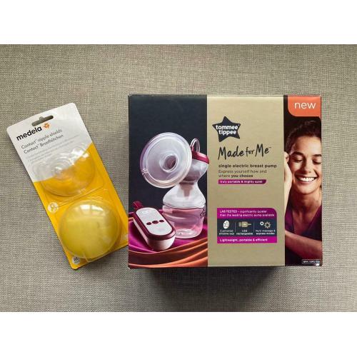 Tommee Tippee breastpump & medela nipple shields