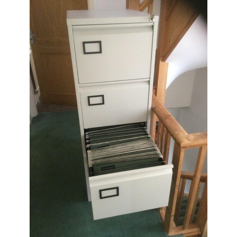 Filing Cabinet . Four drawer. Lockable.