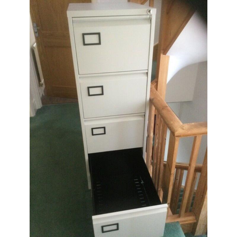 Filing Cabinet . Four drawer. Lockable.