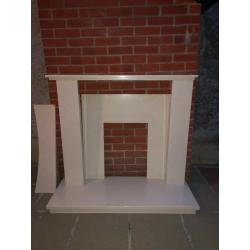 Beautiful marble fireplace for sale.