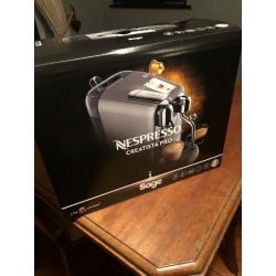 Sage Nespresso Creatista NEW From Nespresso RRP ?649.00