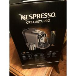 Sage Nespresso Creatista NEW From Nespresso RRP ?649.00