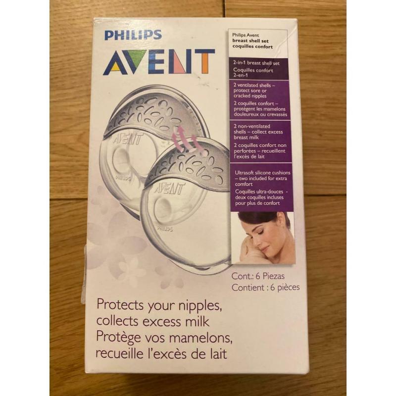 Phillips AVENT 2-in-1 breast shell set