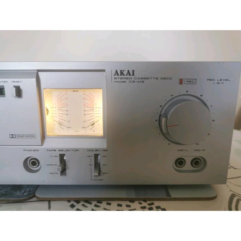 Akai CS-M3 vintage cassette deck