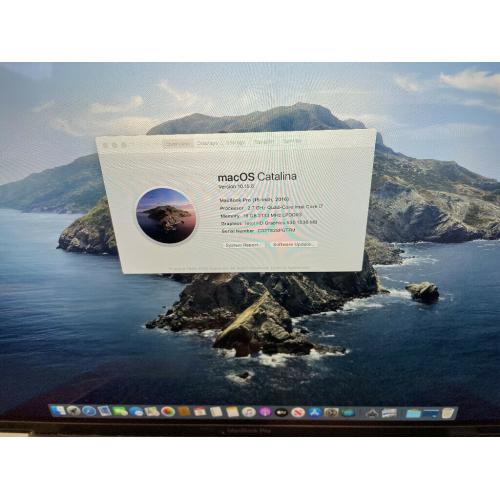 Apple Macbook Pro 15 inch with touch bar - 2016 Model - Space Grey