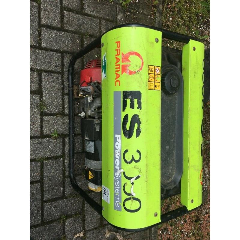 PRAMAC 110V GENERATOR HONDA ENGINE