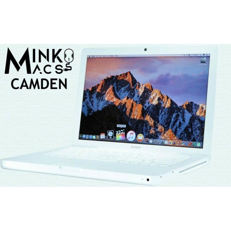 13.3 MacBook White 2.4GHz 2GB 160GB HDD Logic Pro 9 Ableton 9 Adobe CS6 Master Microsoft Office 2016