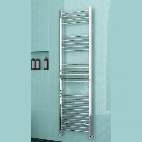 1800x500mm Chrome Straight Heated Bathroom Towel Radiator RRP ?219.97 OUR PRICE ONLY ?85.00