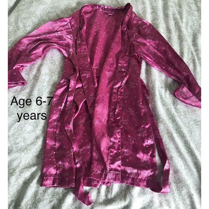 Girls dressing gown