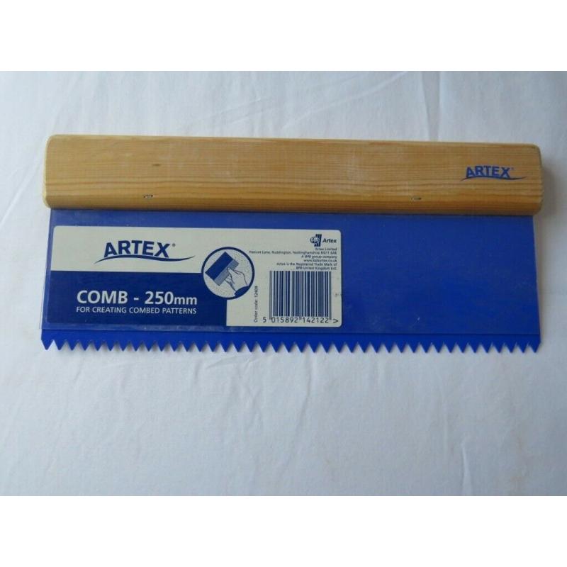 Artex comb