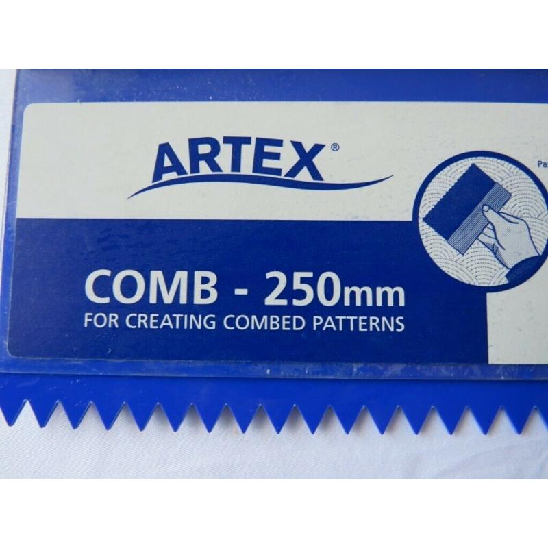 Artex comb