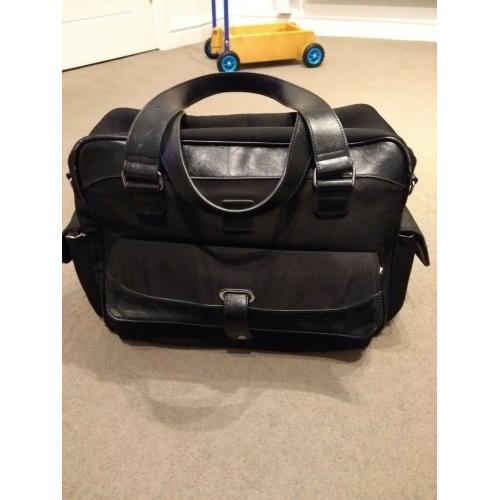 iCandy peach nappy/hospital bag with mat and bottle holders