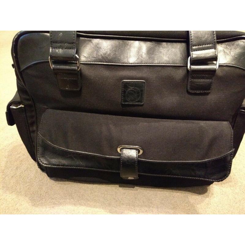 iCandy peach nappy/hospital bag with mat and bottle holders