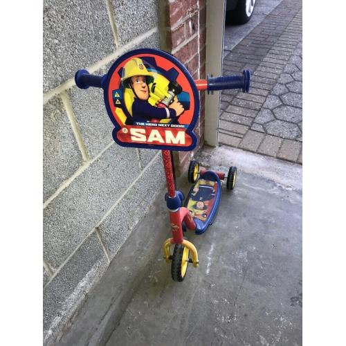 Fireman Sam Scooter (Never Used)