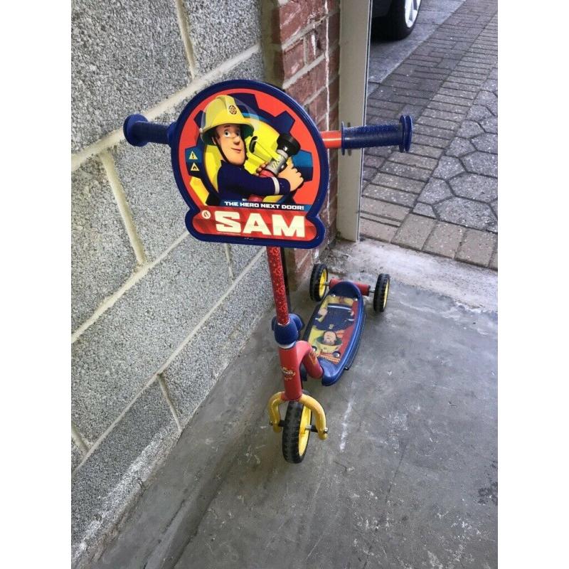Fireman Sam Scooter (Never Used)