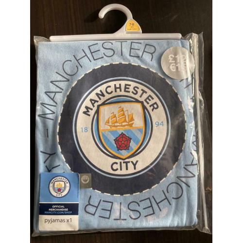 Boys 7-8 Pyjamas - Man City