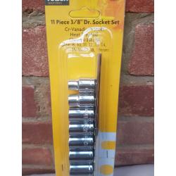 3/8" dr. shallow socket set