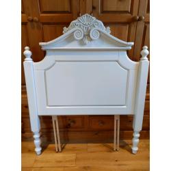 Single Bed Antique French Style Headboard
