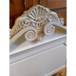 Single Bed Antique French Style Headboard