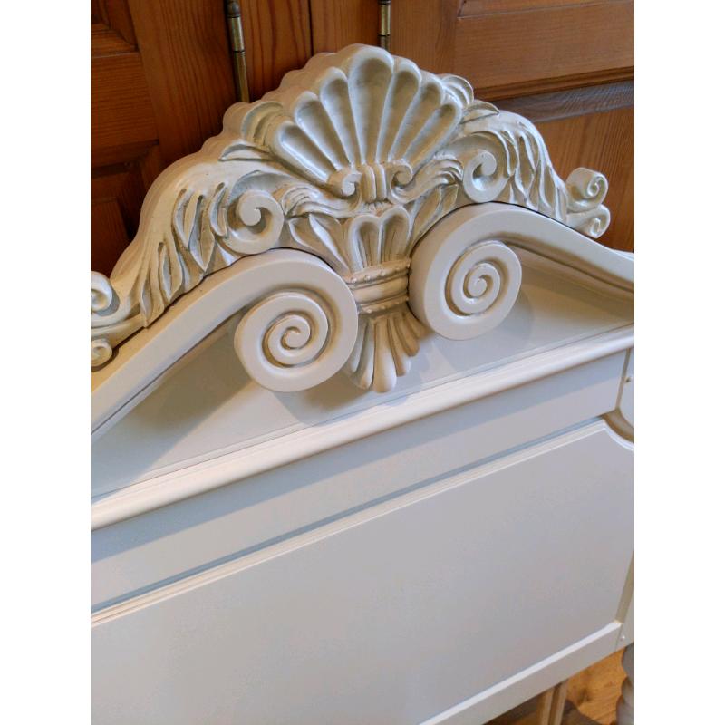 Single Bed Antique French Style Headboard