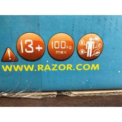 Electric scooter Razor.